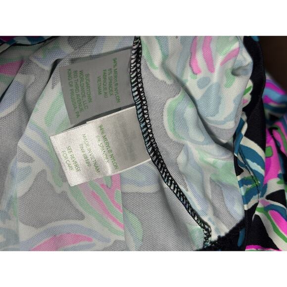 Lilly Pulitzer Lilshield UPF 50 Chillylilly Lets Go Wild Medium Dress W/ Pockets - Picture 10 of 11